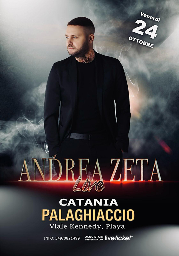 Andrea Zeta Live a Catania