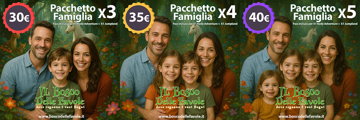 Bosco Delle Favole pacchetti