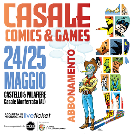 Abbonamento Casale Comics&Games