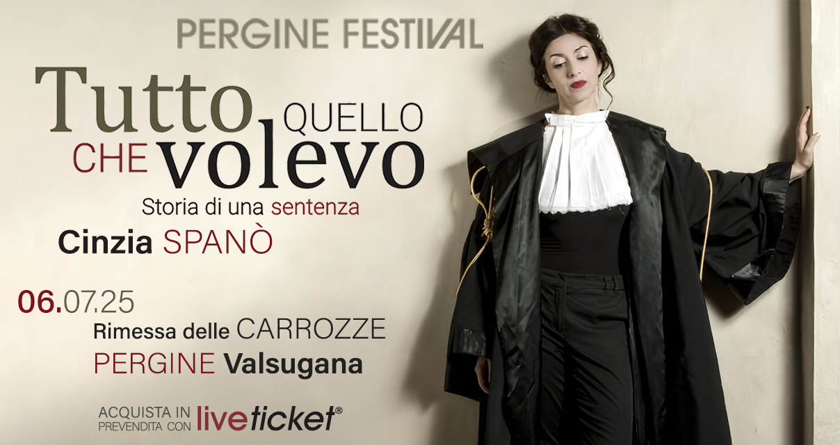 Biglietti TUTTO QUELLO CHE VOLEVO - Cinzia Spanò