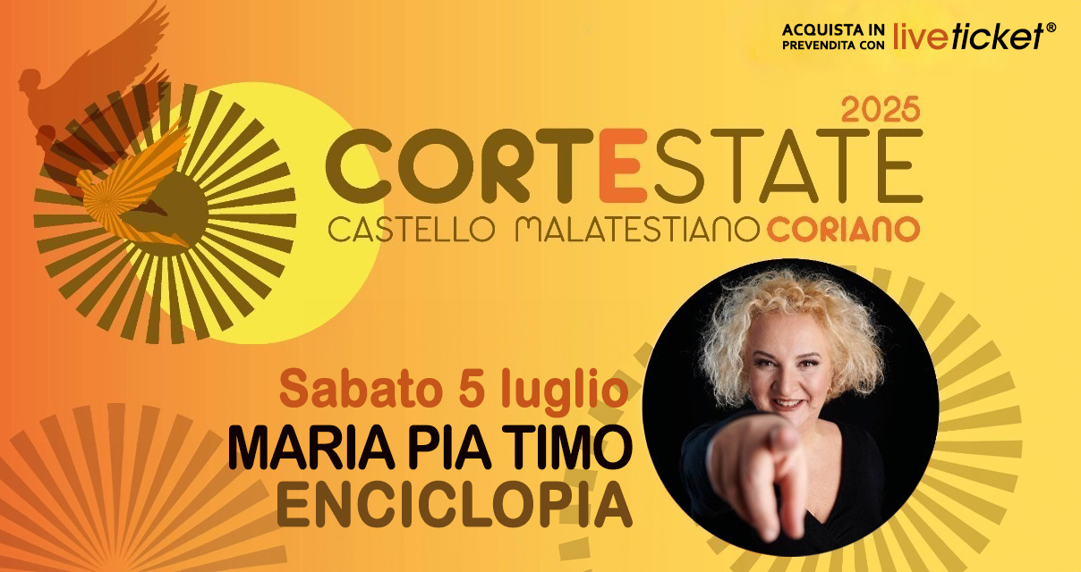 Biglietti ENCICLOPIA - Maria Pia Timo