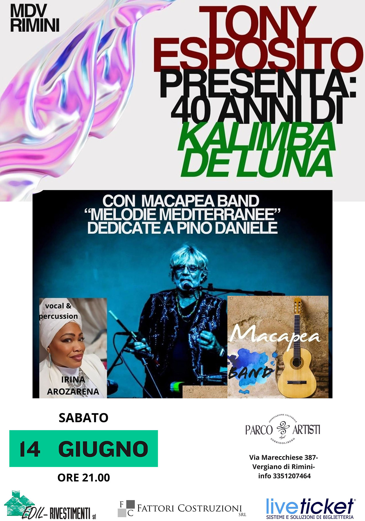 40 anni KALIMBA DE LUNA
