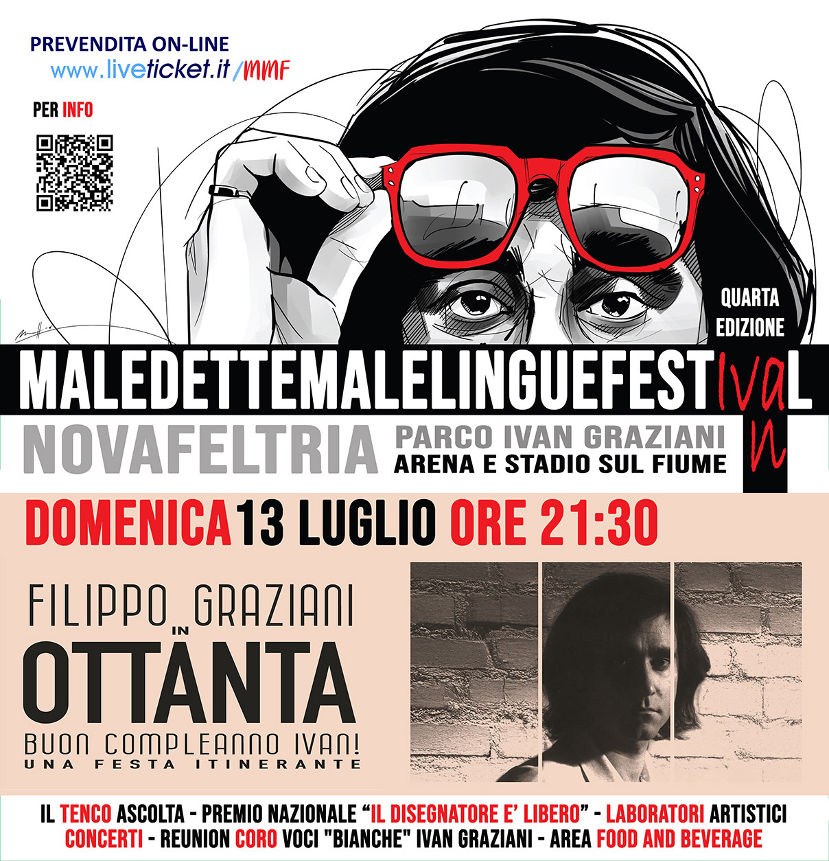 MALEDETTE MALELINGUE FESTIVAL - Concerto Filippo Graziani