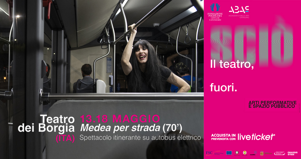 Biglietti MEDEA PER STRADA - Teatro dei Borgia