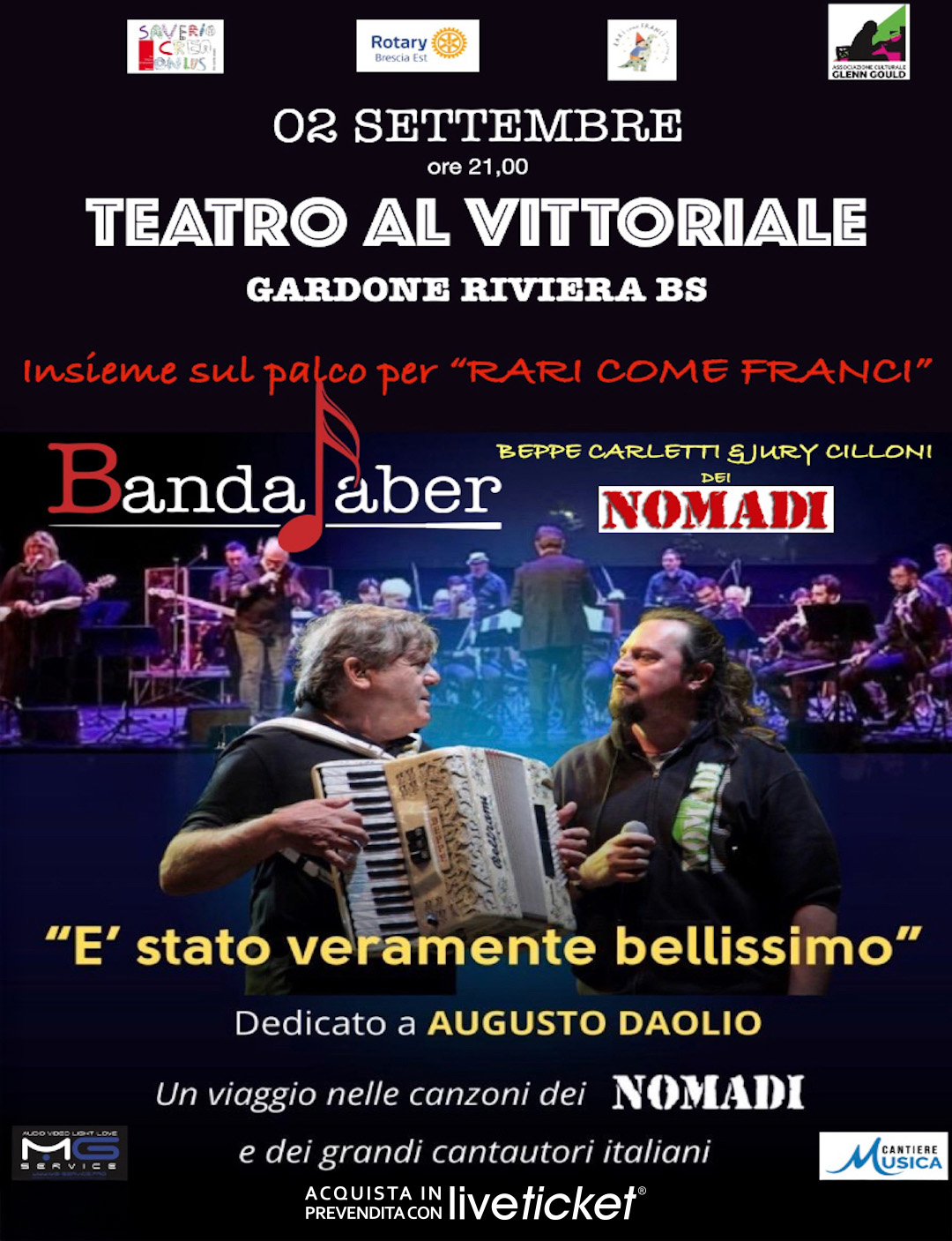 Nomadi - è stato veramente bellissimo