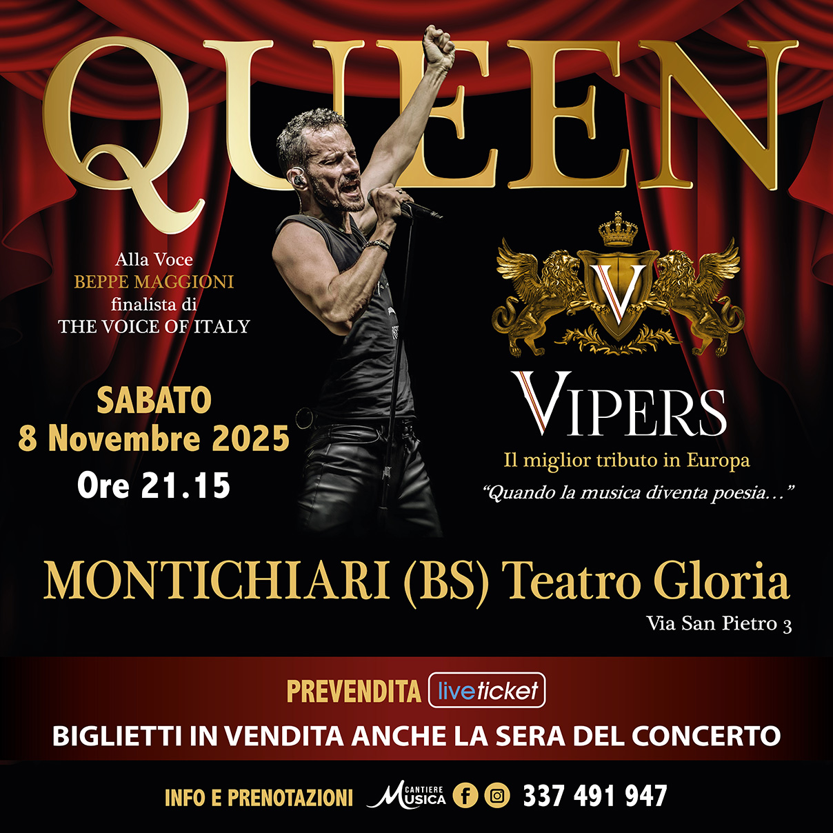 OMAGGIO AI QUEEN - VIPERS