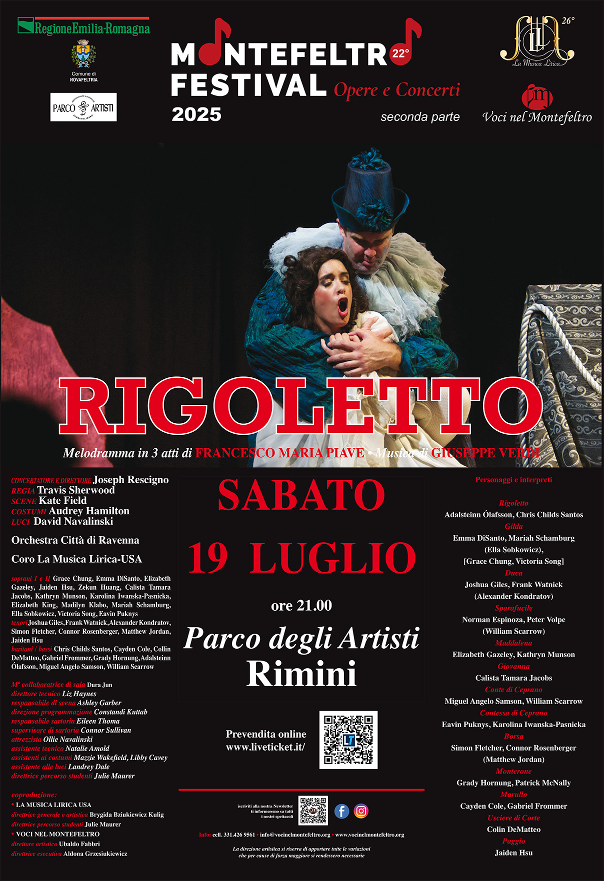 RIGOLETTO Opera Lirica di G.Verdi