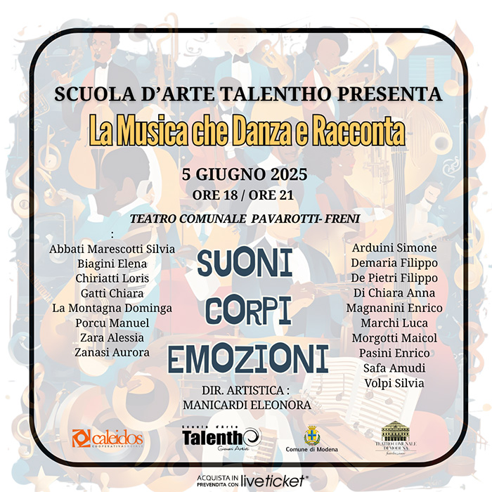 Caleidos - La Musica che Racconta Suoni, Corpi Emozioni