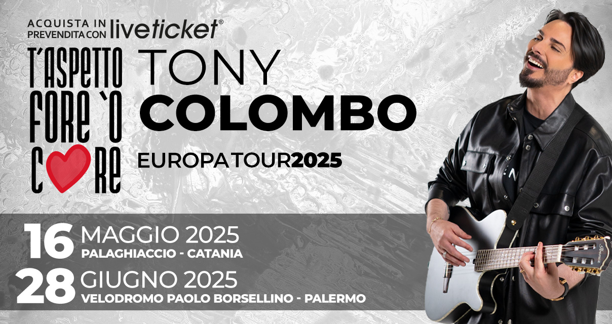 Biglietti per TONY COLOMBO