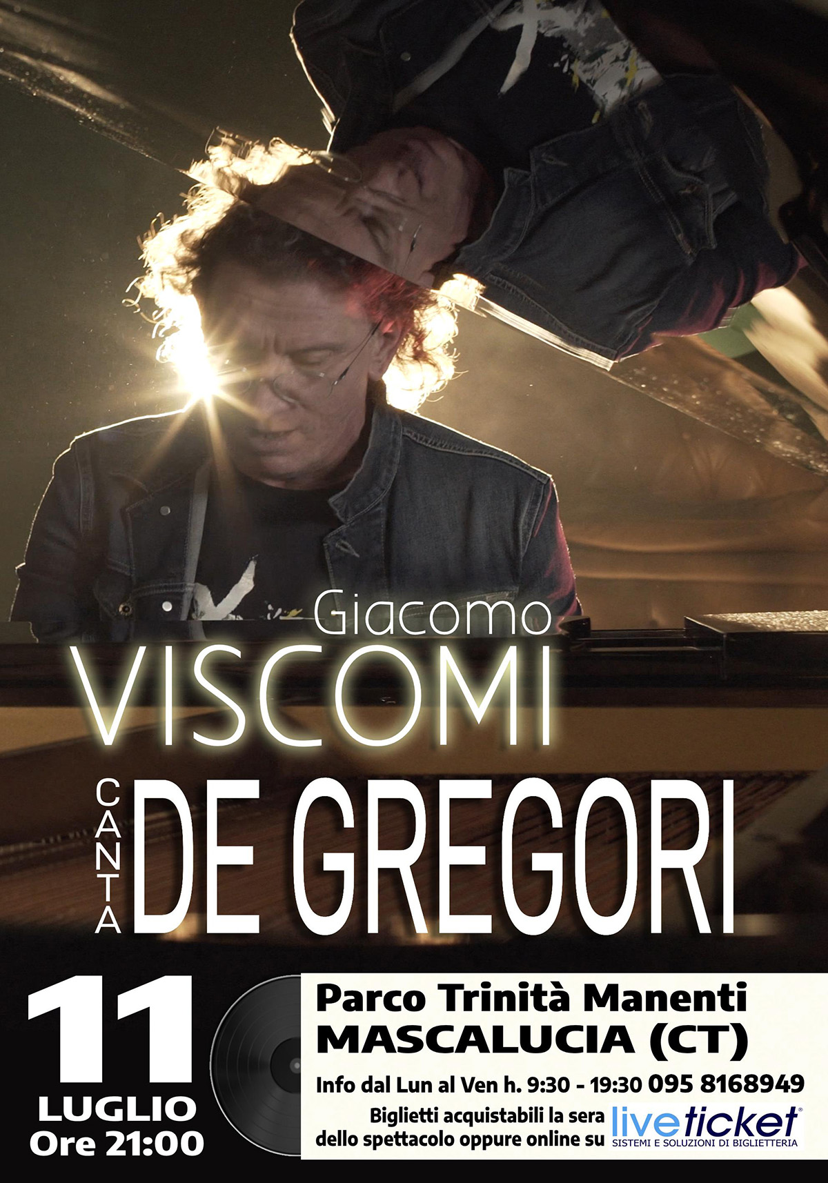 Giacomo Viscomi canta De Gregori
