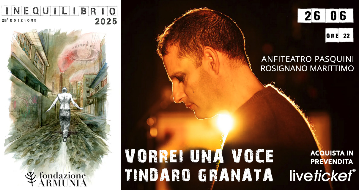 Biglietti VORREI UNA VOCE - Tindaro Granata